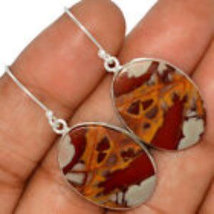 Natural Noreena Jasper Solid 925 Sterling Silver 4